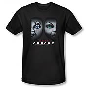Child's Play Bride of Chucky Happy Couple Black T-Shirt